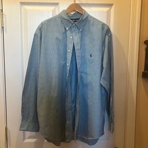 Ralph Lauren purple/green dress shirt